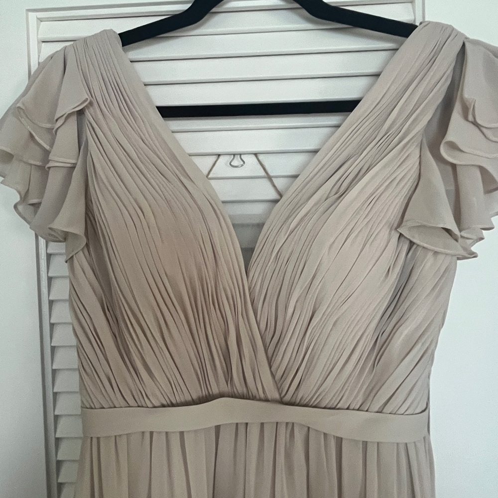 Long neutral formal dress